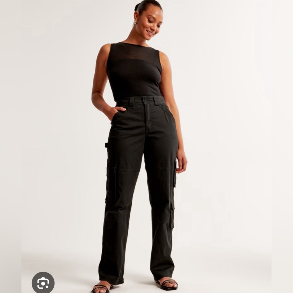 Abercrombie relaxed cargo pants